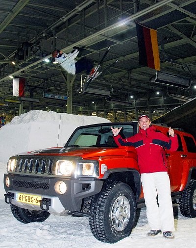 Strijd tussen man en machine: Hummer verliest